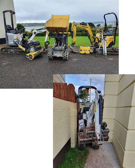 hire mini digger cork|mini digger auger hire.